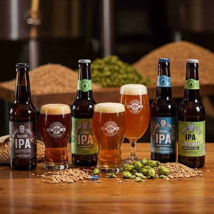 Lagunitas IPA Bottle and Glass Lagunitas IPA Bottle and Glass