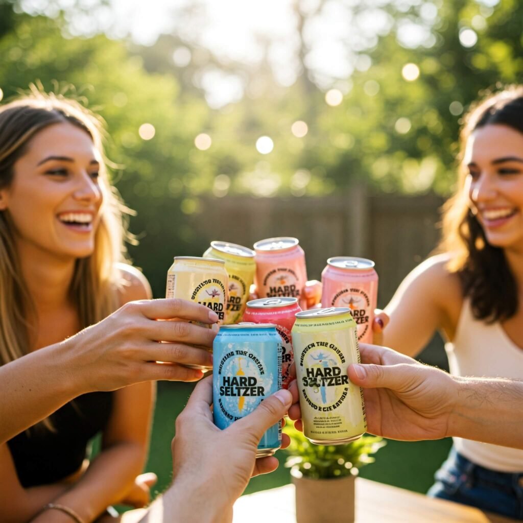 Hard Seltzer Social Gathering