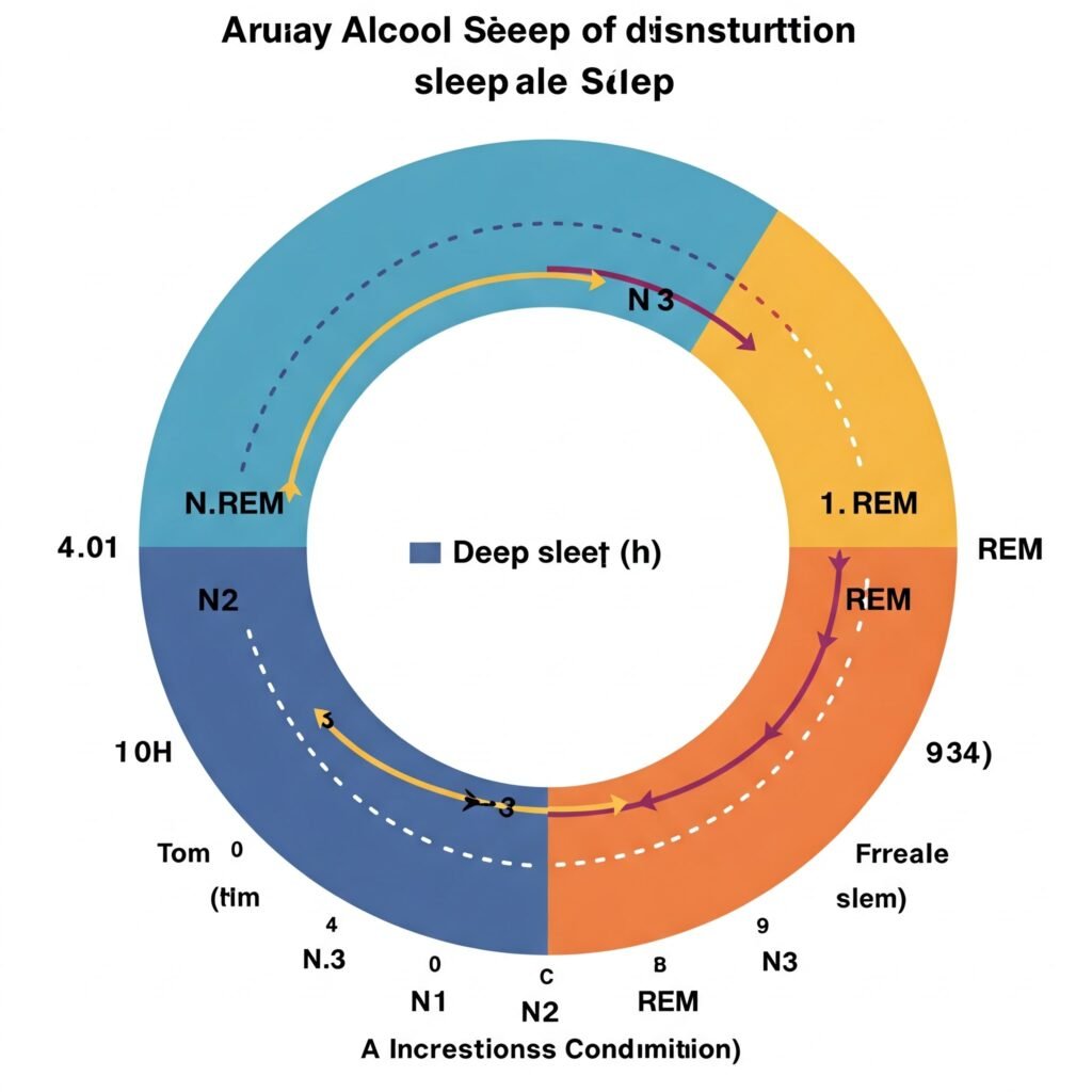 Understanding how alcohol disrupts sleep cycles