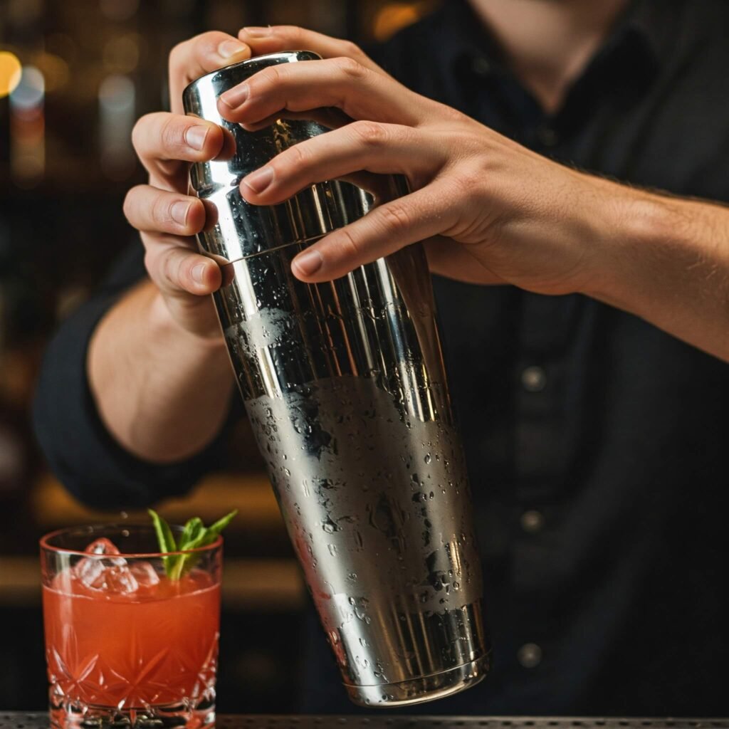 Boston Shaker in Action