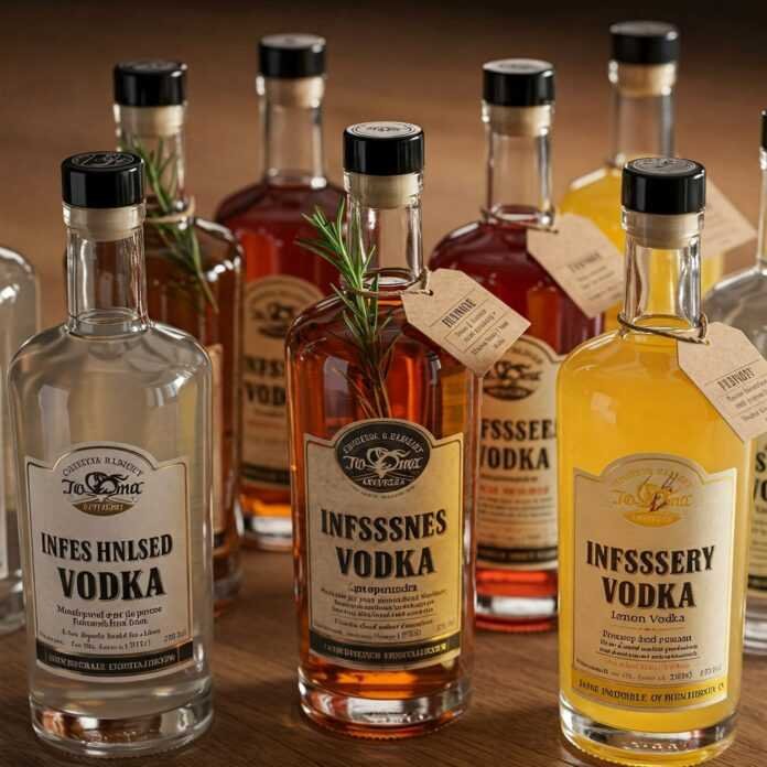 A Collection of Homemade Infused Vodkas, Ready to Enjoy! A Collection of Homemade Infused Vodkas, Ready to Enjoy!