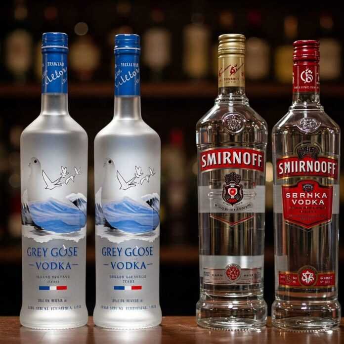 "Top shelf and cheap vodka comparison" "Top shelf and cheap vodka comparison"