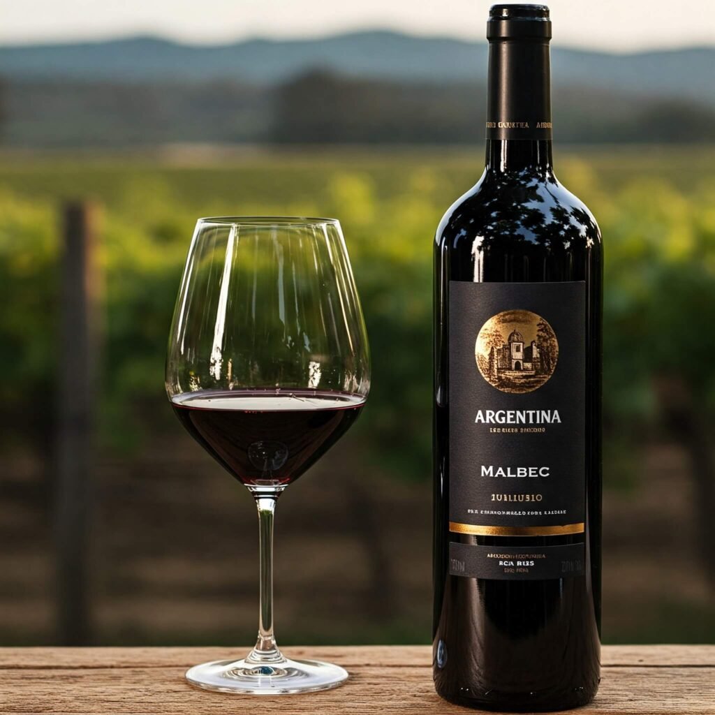 Bold and velvety Argentinian Malbec