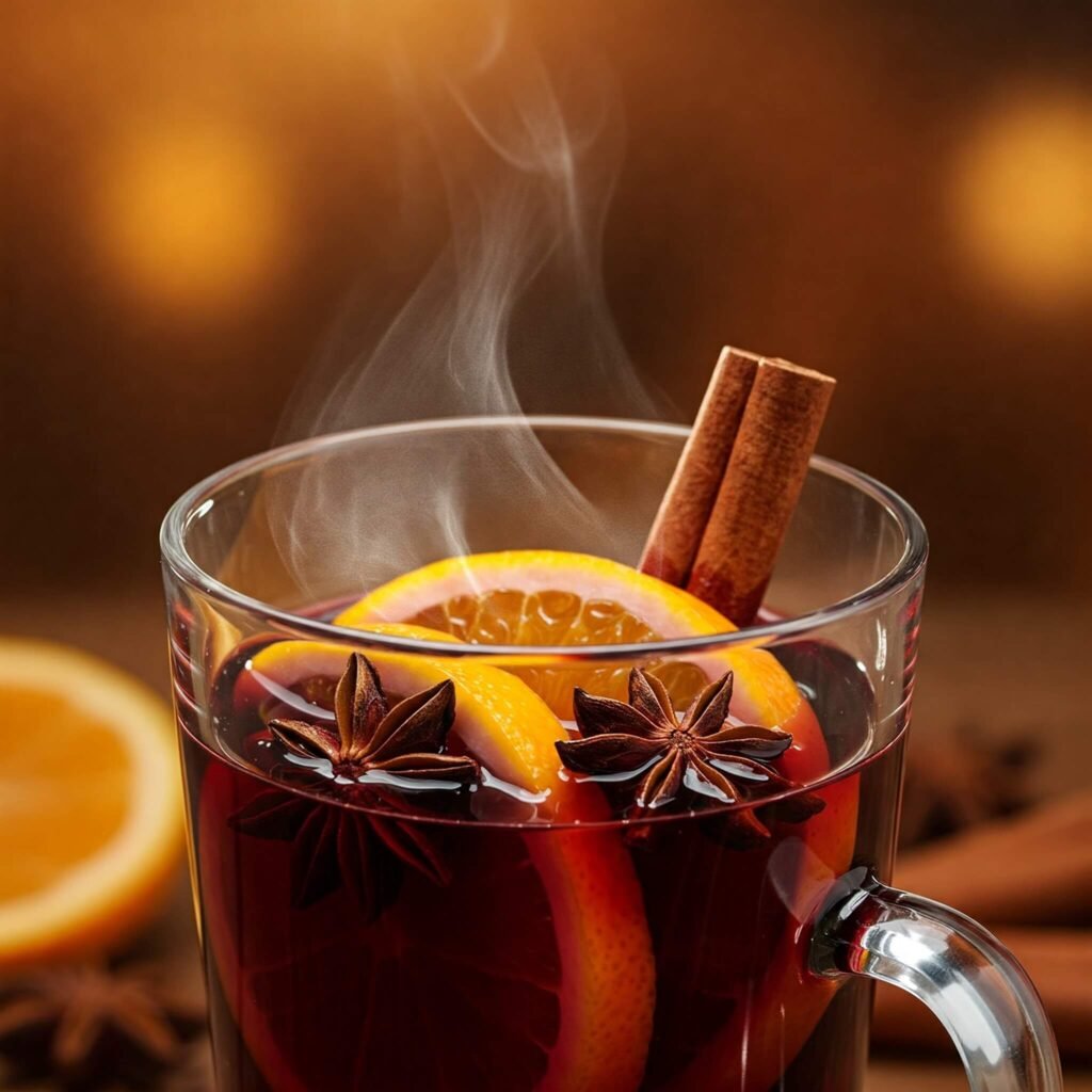Warm and Aromatic Mulled Wine