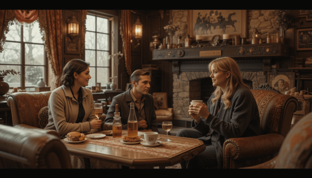 Person enjoying a homemade Old Fashioned
