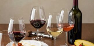 How to Pair Wine With Food Like a Sommelier Wine and food pairing arrangement