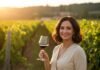 Wine Tasting Etiquette: Do’s and Don’ts for First-Timers Person holding wine in vineyard
